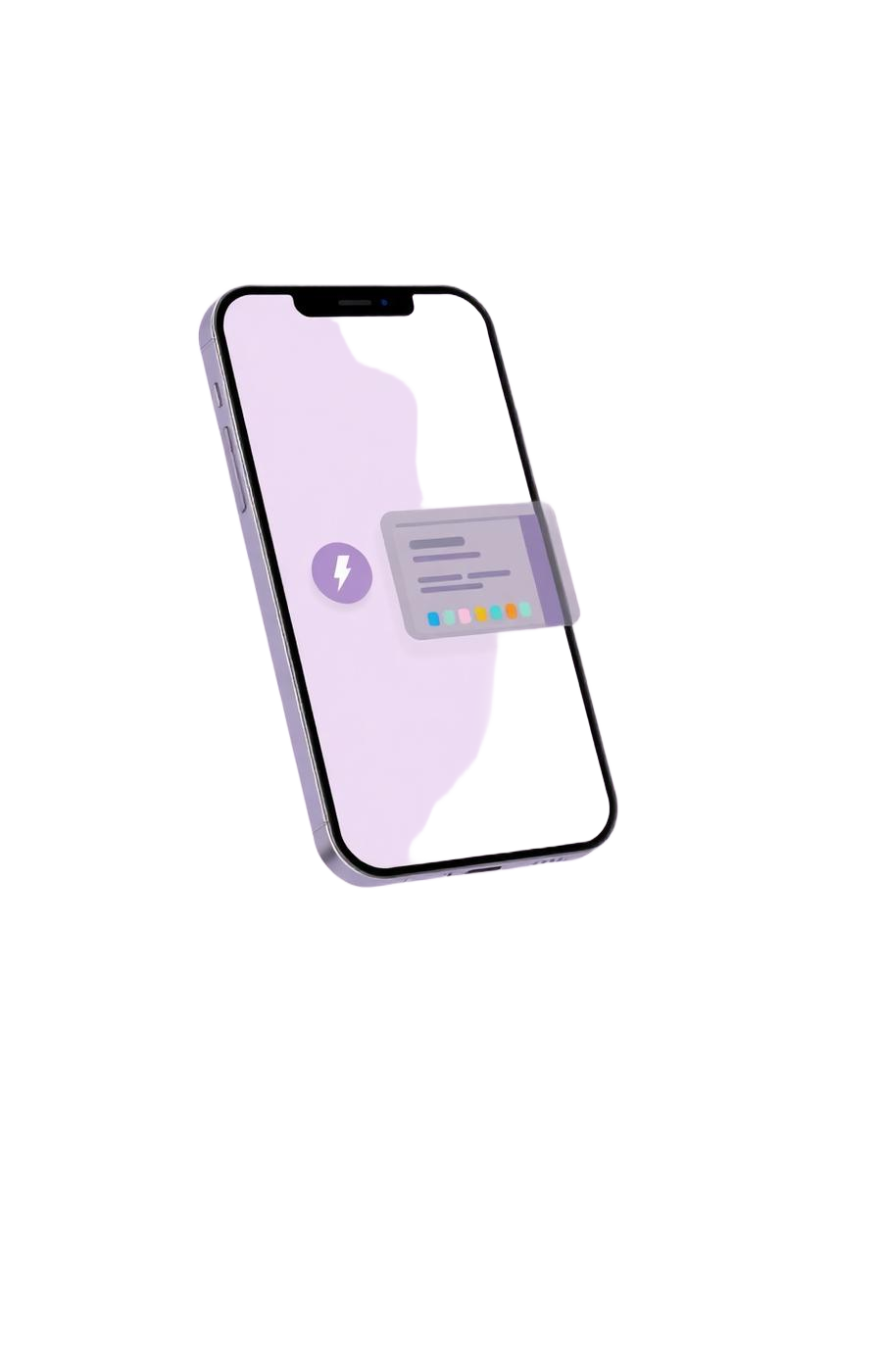 Flint mobile app showing clip trigger and swipe review inbox